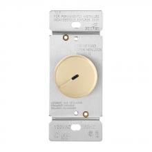 Eaton Wiring Devices RI06PL-V-K - DIMMER ROTARY LT SP 600W 120V PSET IV
