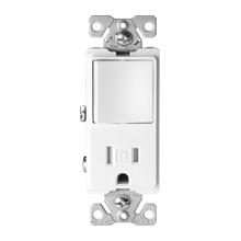 Eaton Wiring Devices TR7730LA-SP-L - Swi/TR Deco Comb SP/Grd Recp 15A125V LA