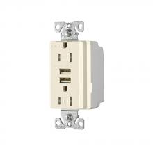 Eaton Wiring Devices TR7755LA-K-L - USB 3.1A DUPLEX RECP 15A 125V LA