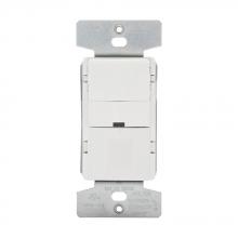 Eaton Wiring Devices OSW-P-1001-MV-W - PIR Wall Switch 120/277V Auto/Man W