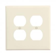 Eaton Wiring Devices PJ82LA-SP-L - Wallplate 2G Duplex Poly Mid LA