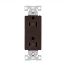 Eaton Wiring Devices TR1107RB-SP-L - Recp TR Deco Duplex 15A 125V 2P3W RB