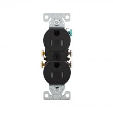 Eaton Wiring Devices TR270BK-SP-L - Recp TR Duplex 15A 125V 2P3W Str BK