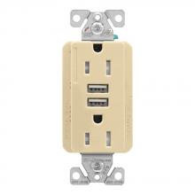 Eaton Wiring Devices TRUSB5A15V-BOX - 5.0A USB Type A DUPLEX RECP 15A 125V V