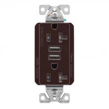 Eaton Wiring Devices TRUSB5A20B-BOX - 5.0A USB Type A DUPLEX RECP 20A 125V B