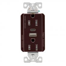 Eaton Wiring Devices TRUSBAC15B-BOX - 5.0A USB A-C DUPLEX RECP 15A 125V B