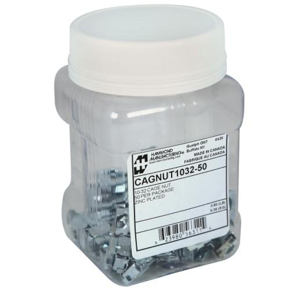 50PK 10-32 CAGNUTS