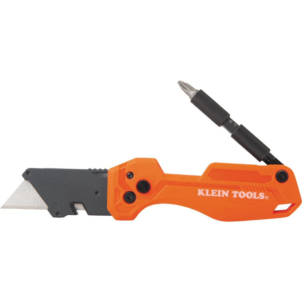 Folding Utility Knife With Driver