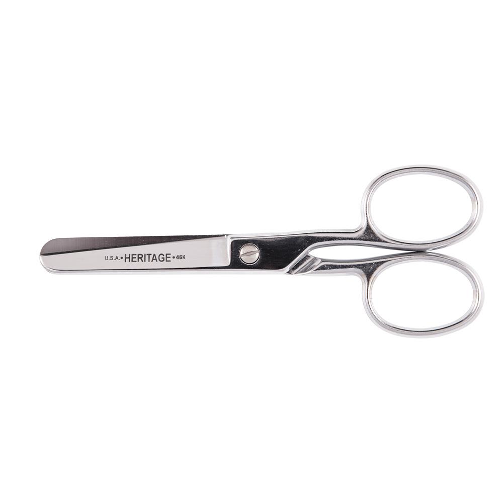 Safety Scissors w/Large Rings, 6"