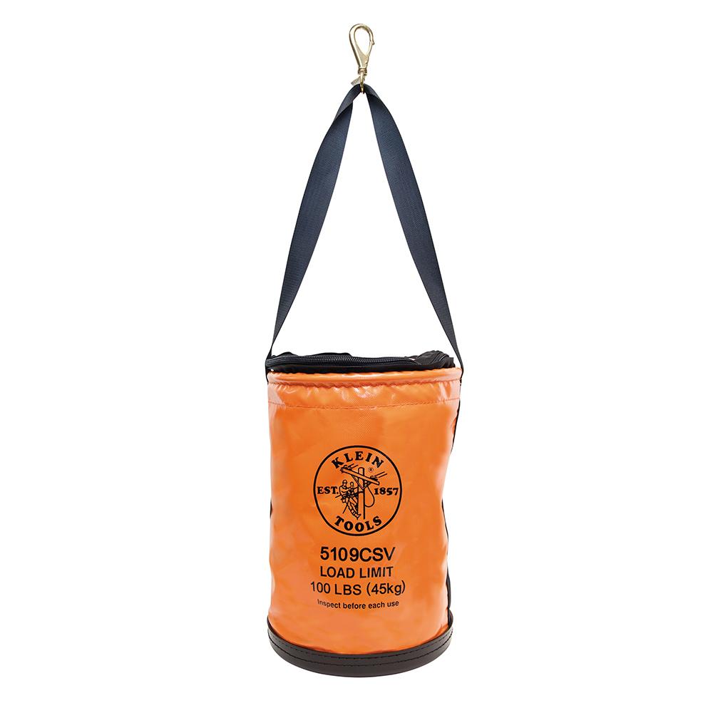 Vinyl Top-Close Bucket, Swivel Snap