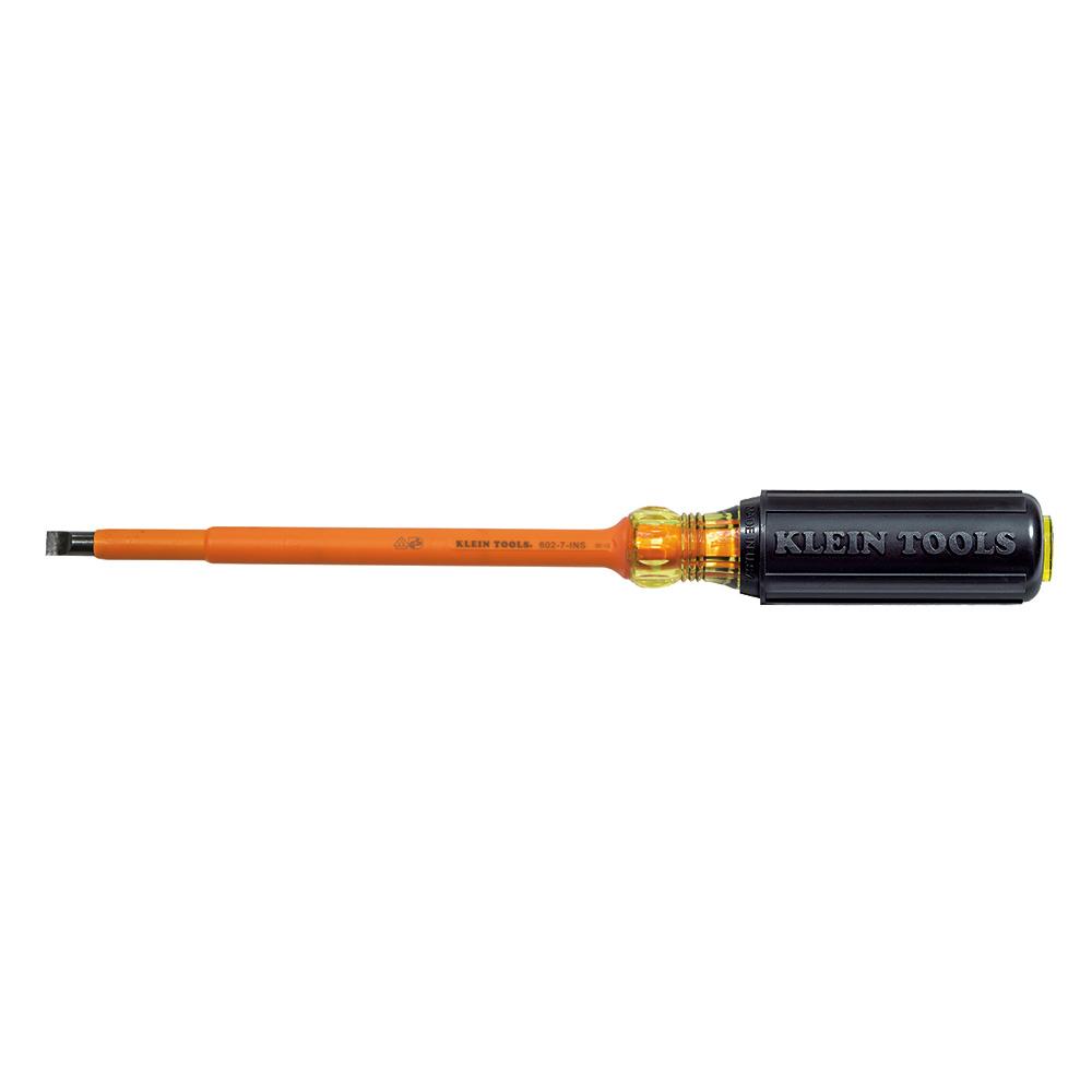 Screwdriver, Insulated 5/16" Cab 7"
