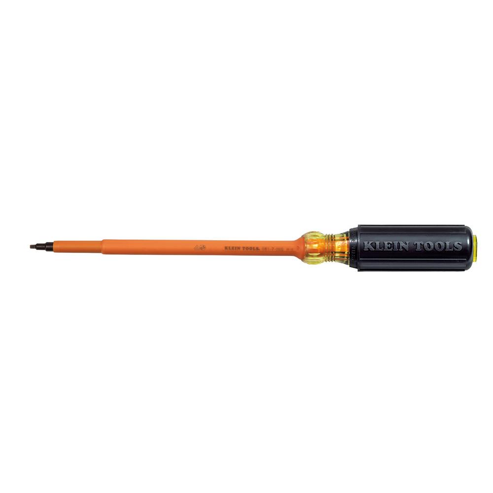 Screwdriver, Insul, #1 Square, 7" L
