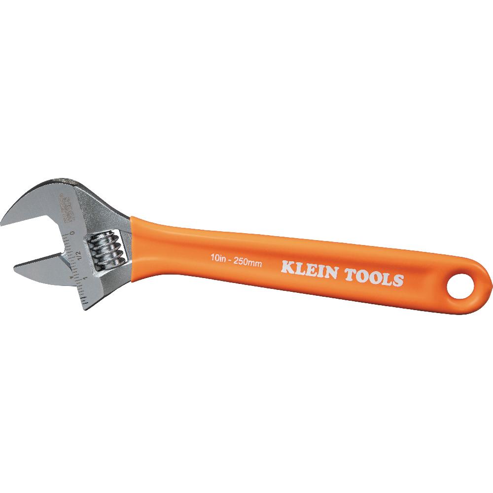 Extra-Capacity Adj Wrench, 10"