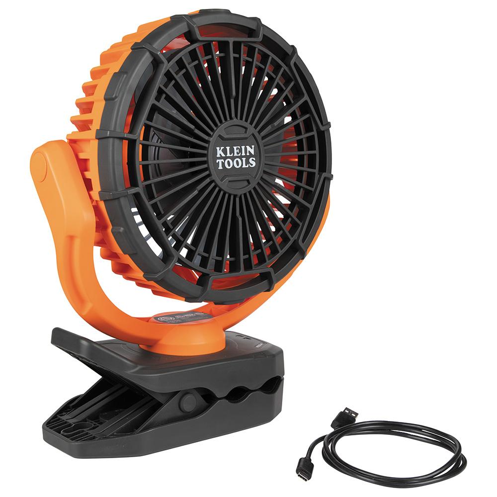 Rechargeable Clamping Jobsite Fan