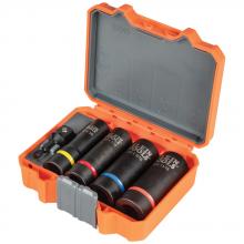 Klein Tools 66040 - 2-In-1 Impact Socket Set, 5-Piece