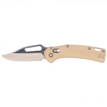 Klein Tools OGK002TNT - KTO Clip Point Blade Knife, Sand