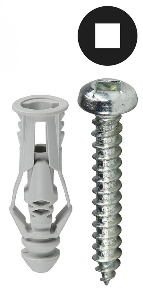 #8 Anchr Kit Sq Drv #8 Gray Trpl Grip