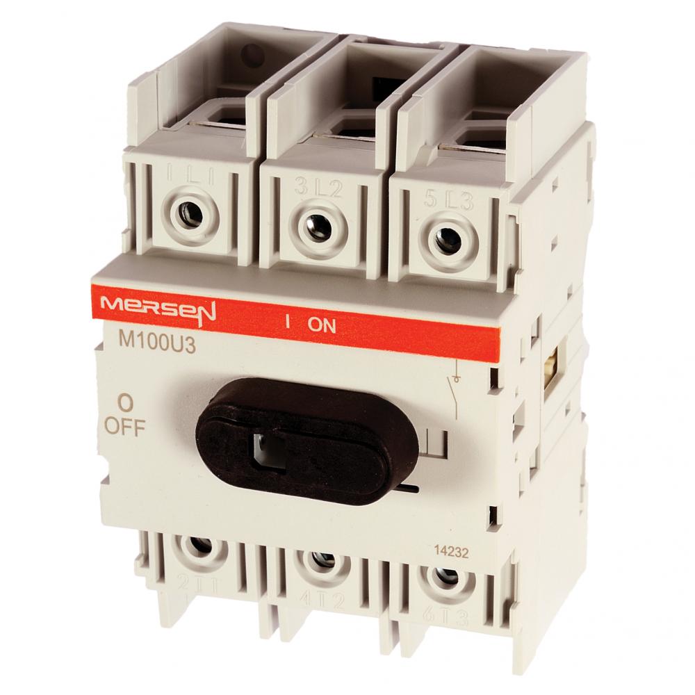 UL 98 Non-Fusible Switch 600VAC 100A 3-Pole