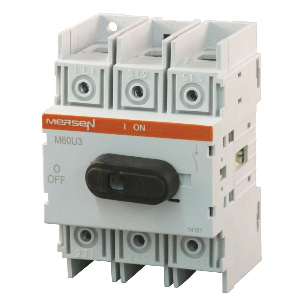 UL 98 Non-Fusible Switch 600VAC 60A 3-Pole