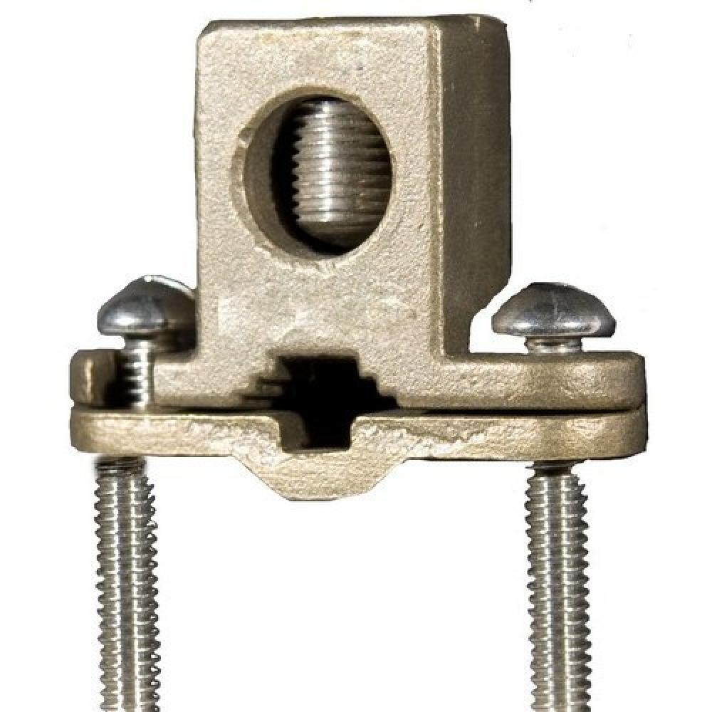 CU GndClmp Hvy Duty Feed ThrougH1/2" 1"