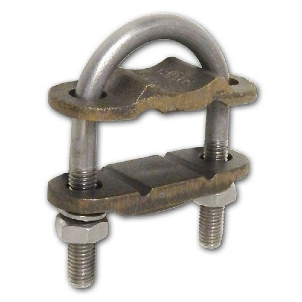 CU Gnd Clmp UBlt 2Cndtr 3" Ppe #4 250MCM