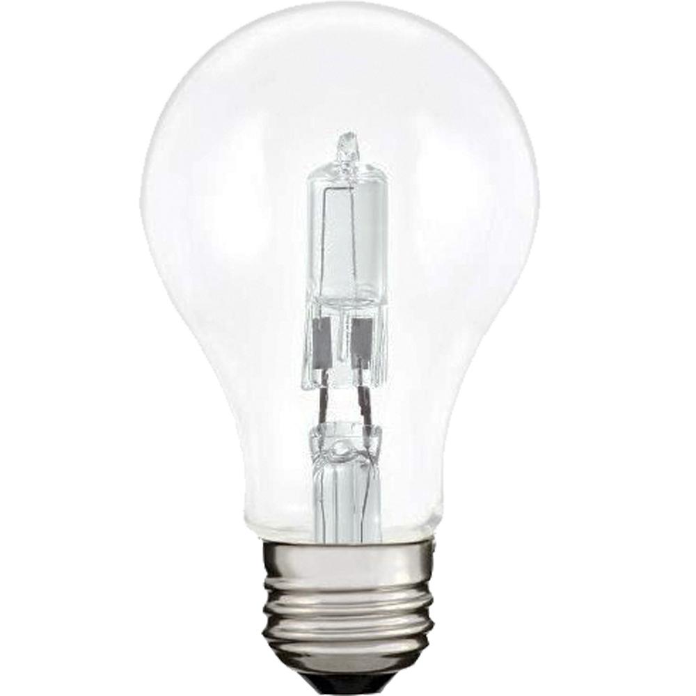 43W/A19/HAL/CL 120V (PK X 24)