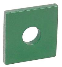 Southwire SW-1/4-G - Sq Strut Wshr 1/4" bolt Grn 1-5/8" 100pk