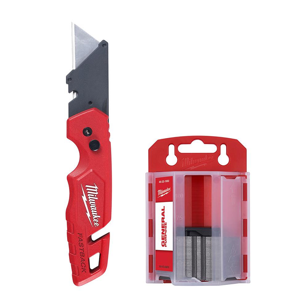 Utility Knife & 50PC Blade Set