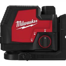 Milwaukee Electric Tool 3521-21 - USB™ Green Cross Line Laser