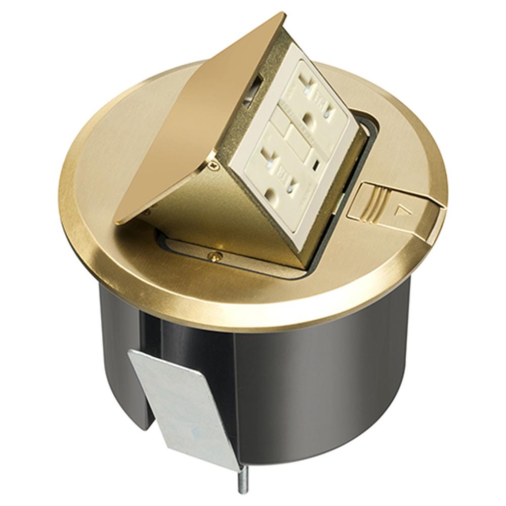 RND TRAPDR W/BRASS CVR FOR COUTERTOPS