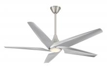 Minka-Aire F638L-BN/SL - 60" LED SMART DUAL MOUNT CEILING FAN