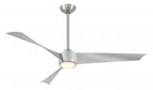 Minka-Aire F774L-BN/SL - 56" LED CEILING FAN