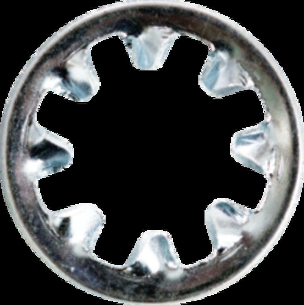 1/4 INT TOOTH LOCKWASHER ZP