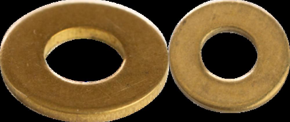 3/8 FLAT CUT WASHER BRASS