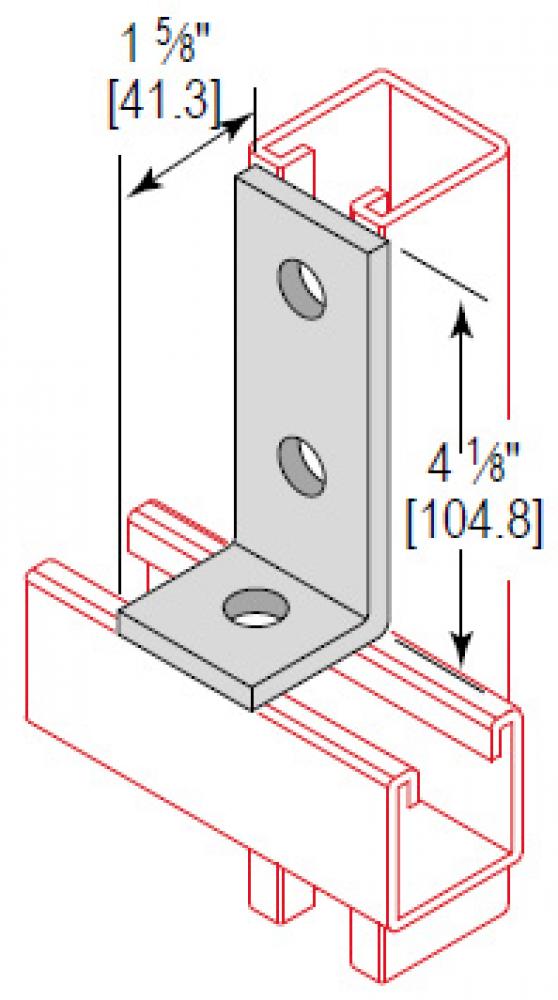 3 HOLE LONG CORNER ANGLE