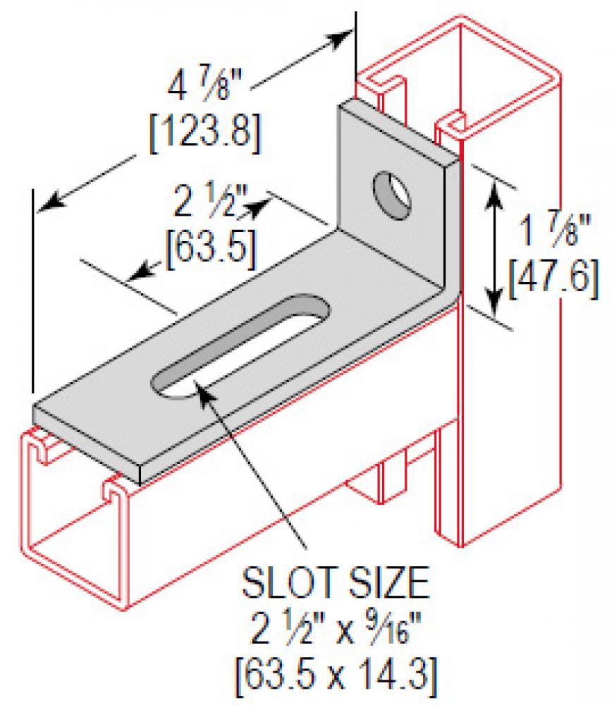 2 HOLE 4-7/8 ADJUST CORNER ANG