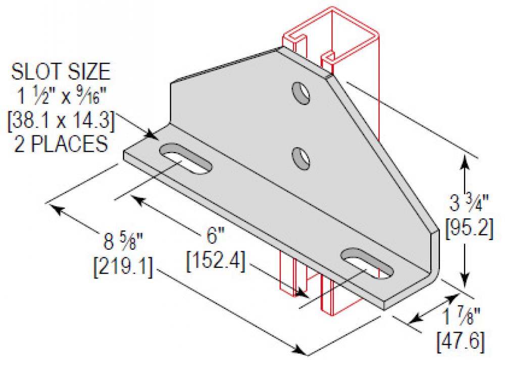 4 HOLE 8-5/8 ADJUST CORNER ANG