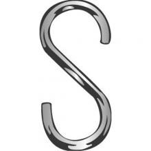 Minerallac 70024-6 - 1-1/2" "S" HOOKS ZP  (250PK JAR)