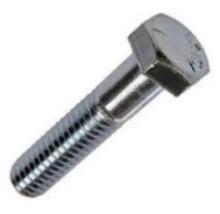 Minerallac 74680USA - 1/2-13 X 5 HHCS 18-8SS