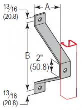 Minerallac BRL0637EG - LADDER BRACKET 6-3/8 DEEP