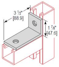 Minerallac CA2H350LEG - 2 HOLE 3-1/2in CORNER ANGLE