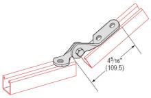 Minerallac CAA3H50EG - 3 HOLE ADJUSTABLE CORNER ANGLE