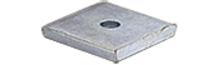 Minerallac SW037S6 - SQUARE WASHER 3/8 316SS