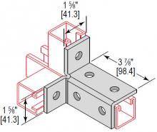 Minerallac WFD6HEG - WING FTNG DBL CONRNER 6 HOLE