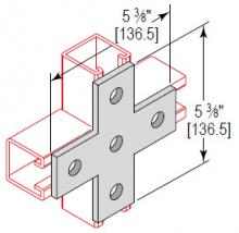 Minerallac XP5HEG - 5 HOLE CROSS PLATE