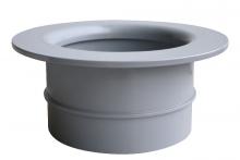 Multi Fittings Corp 278123 - 8" PVC MLD END BELL GREY SOCKET MLD KRALOY