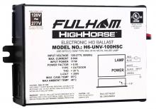 Fulham H6-UNV-100HSC - EHID 100W MH UNV SIDELDS CU CS