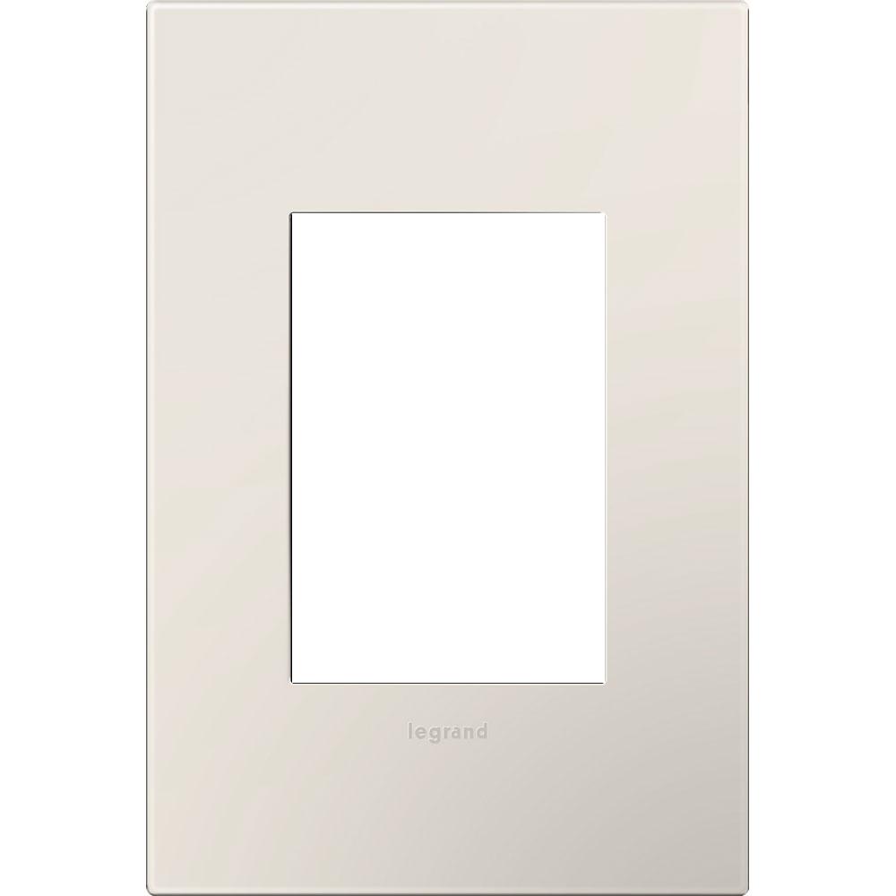 SATIN LT ALM- 1G/3MOD WALL PLATE