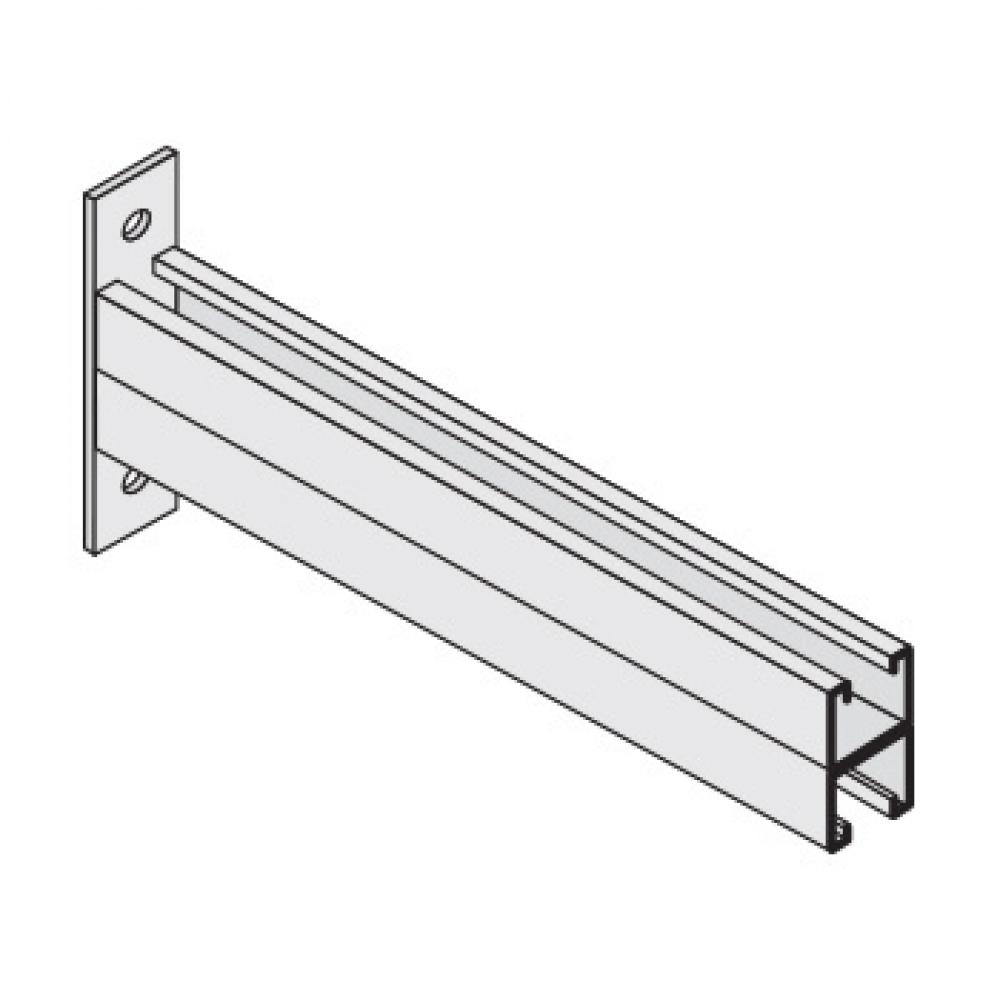 T-0216-7 316SS DOUBLE STRUT BRACKET