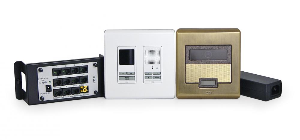 VIDEO DOOR ENTRY PKG ANTIQUE BRASS